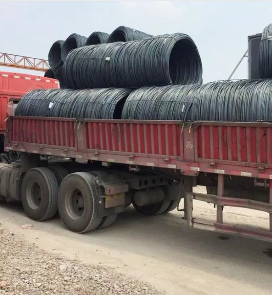 Low Carbon Q195 Q235 SAE1008 6.5mm 8mm 10mm 12mm Hot Rolled Steel Wire Rod