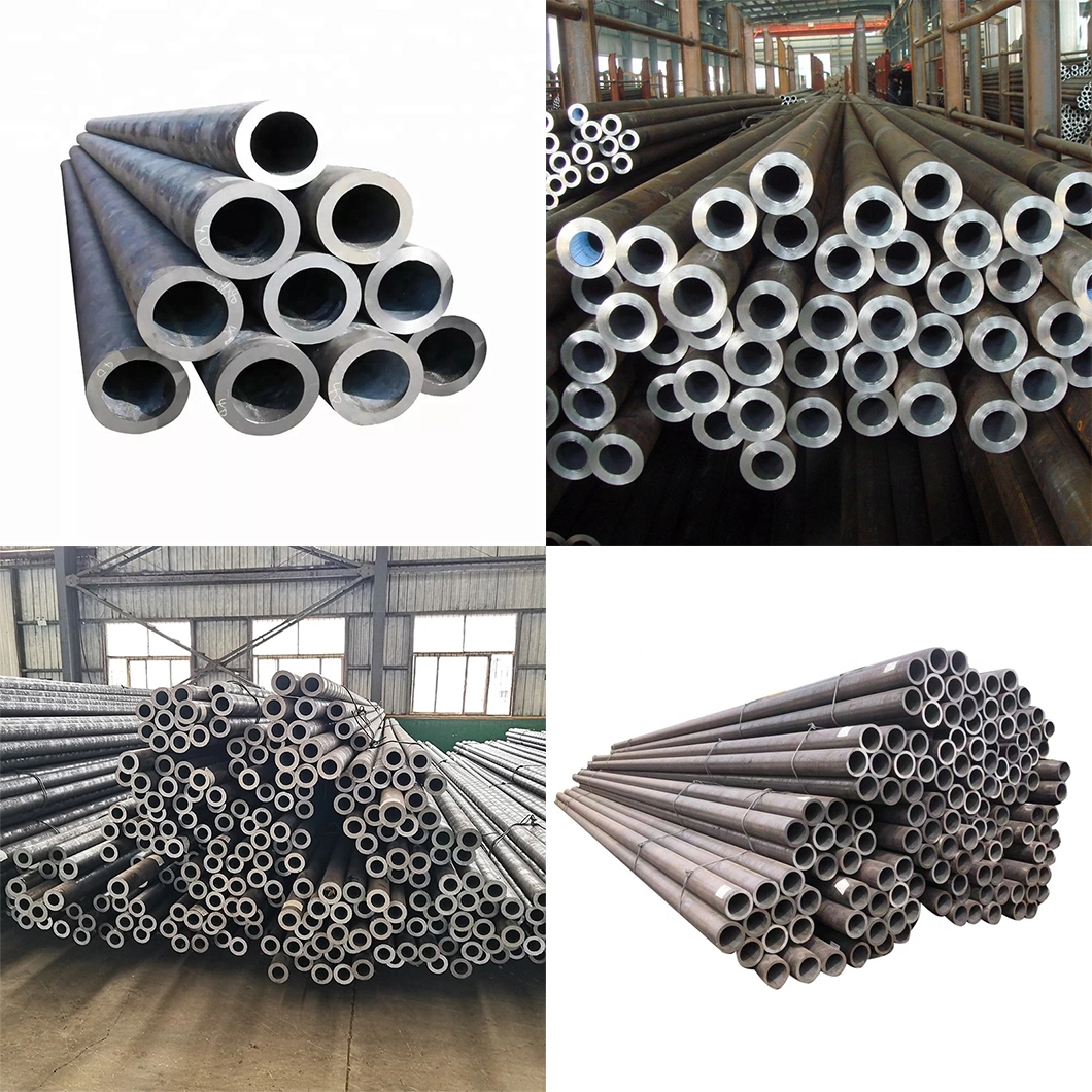 Carbon Steel Pipe St37 St52 Q195 Q235 Q355 A106b for Liquid Service Tube, Mild Steel Round Pipe Price