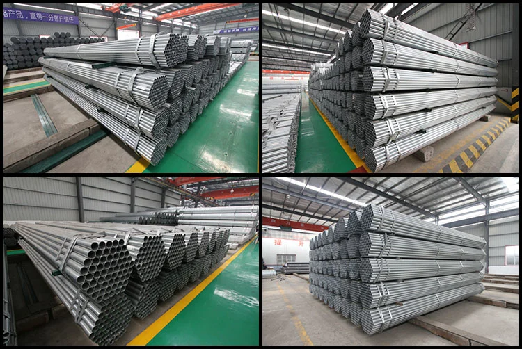 High Quality 2&quot; 2.5&quot; Galvanized Pre Steel Round Pipe Hollow Section Steel Seamless Tube