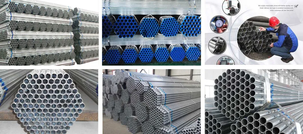 High Quality 2&quot; 2.5&quot; Galvanized Pre Steel Round Pipe Hollow Section Steel Seamless Tube