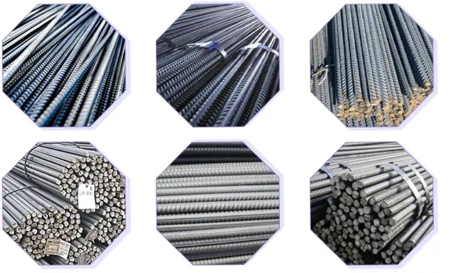 Rebar HRB400 8mm Cement Iron Rod Reinforcing Deformed Rebar Steel Bars Rod