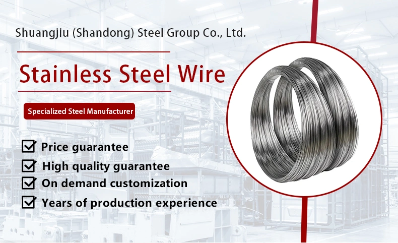 Hot Sell 304 304L 316 Stainless Steel Wire Hard 201 Stainless Steel Wire 2mm 4mm Stainless Steel Wire Rod