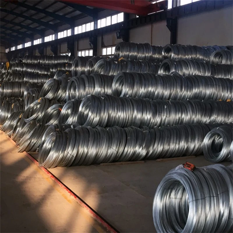 Q195 SAE1006 SAE1008 SAE1010 4mm 5.5mm 6mm 6.5mm Iron Rod Carbon Steel Wire