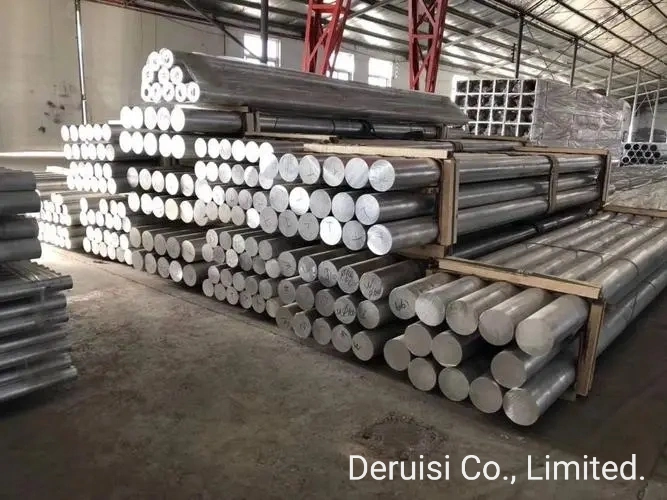 Extruded Aluminum Alloy Round/Square/Flat/Rectangular Aluminum Rod Bar 1050 1060 1100 2A16 2A02 3003 4000 5052 5005 5083 6061 6063 7075 8011 T3 T4 T6