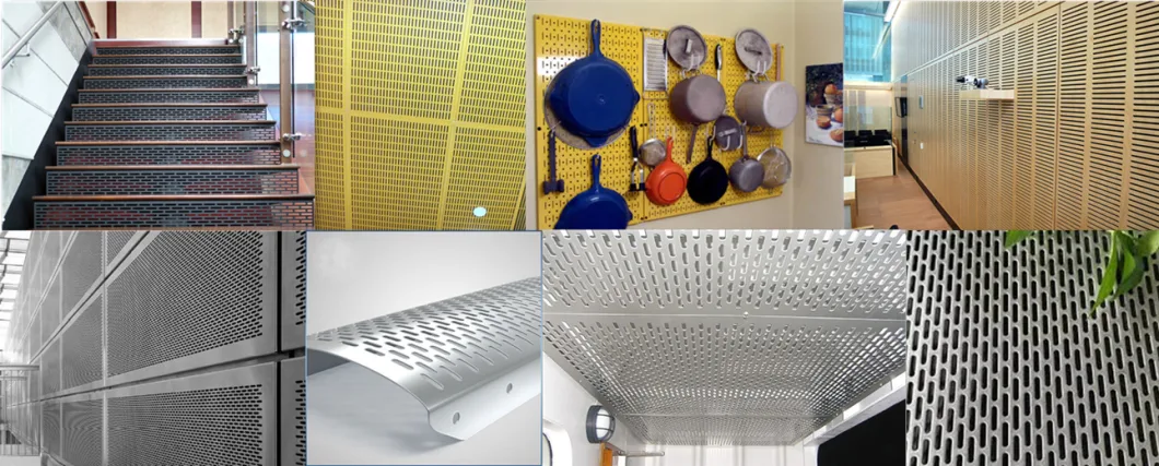 Perforated Metal Sheet for Loudspeaker Box/ Aluminum Hole Punching Sheet Price/ 1mm Hole Galvanized Round Perforated Mesh