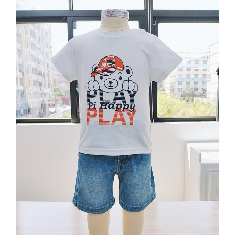 Boys Kids Fashion T-Shirts Shorts Suits Casual Clothes Kids Clothes