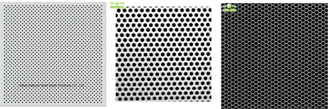 Customizable 0.5mm Mild Steel Metal Perforated Mesh Sheet with Small Holes Aluminum Plate Gi Plate Round Hole