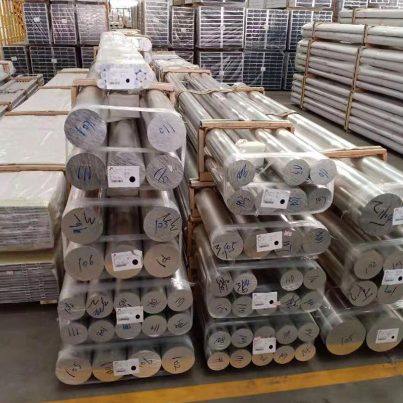 ASTM SAE A36 Hot Rolled Alloy 1060/1100/3003/5052/5083/5086/6061/6063/6082/7075 Aluminum Round Bar