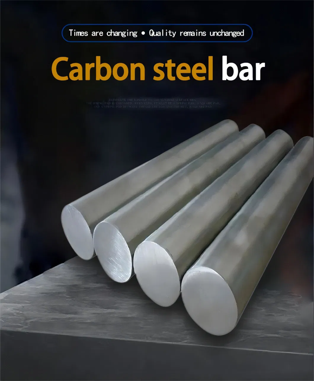 Factory Directly Supply Cold Rolled Black and Bright Round Bar/ Forged Steel Round Bar/ Mild Steel Round Bar