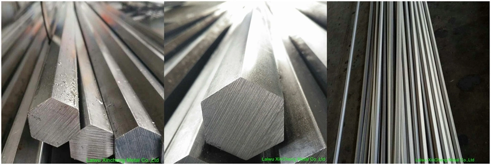 AISI 1008 1018 1020 1045 Cold Drawn Bright Steel Hex Bar / Hexagonal Steel Bar