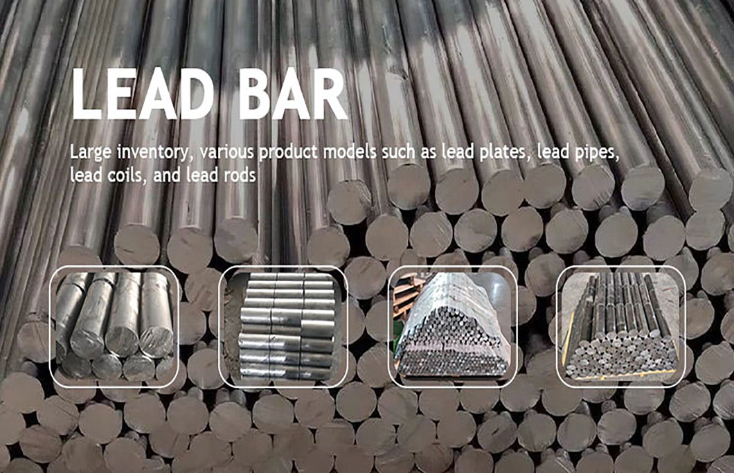 Good Quality 5mm 6mm 7mm 8mm 9mm 10mm 99.994% Solid Lead Round Bar