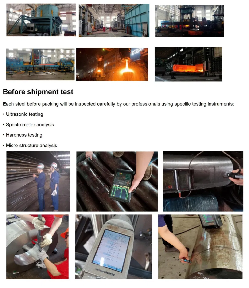 Manufacture Hot Work Tool Die Steel Round / Flats Bar Grades H13, D2, D3, Cr12MOV, 6crw2si, 9crsi