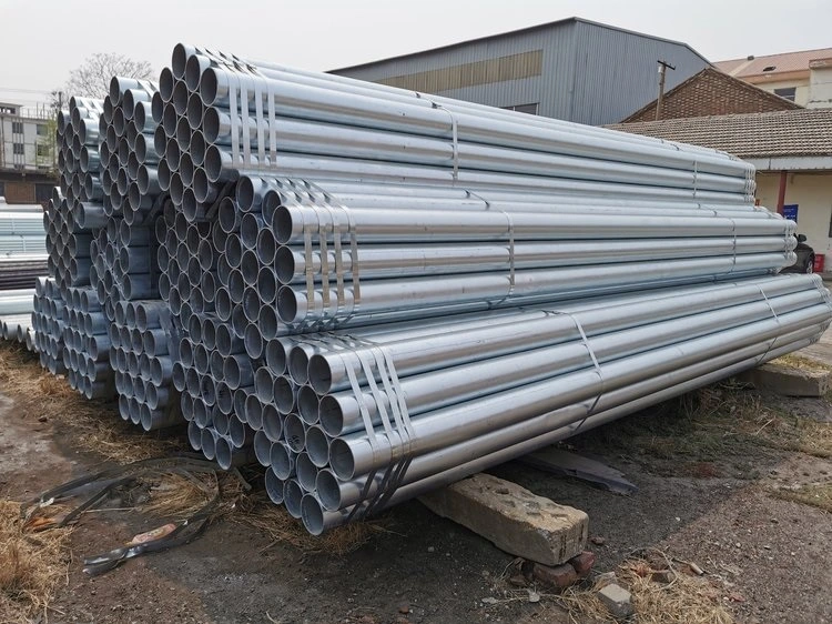 Factory Supplier Q235 Round Tubing 2.5 Inch Steel Round Galvanized Pipe Tube