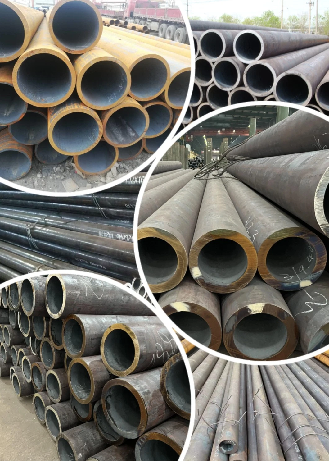 Hot Rolled Carbon Seamless Steel Pipe 4130 4140 Seamless Tube ASTM A29 Black Steel Pipe Round/Recetangular Tube