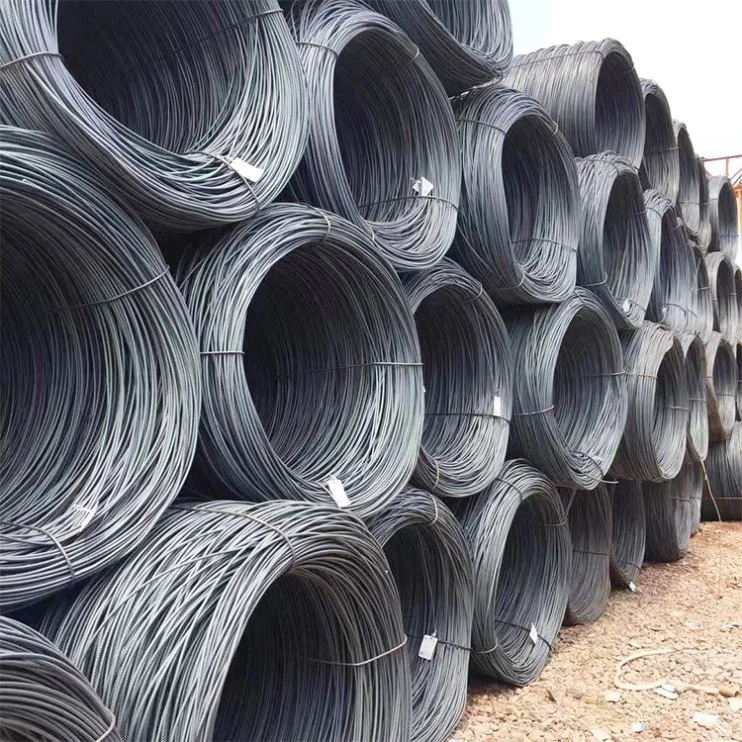 6mm 8mm 12mm 20mm 40mm B500b Steel Rebars Building Material Deformed Steel Bars Wire Rod