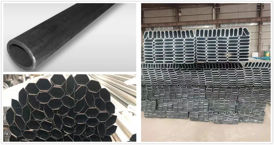Tianjin Factory High Quality Products Corrugated Galvanized Oval/ Half Round Shaped Steel Culvert Metal Pipe