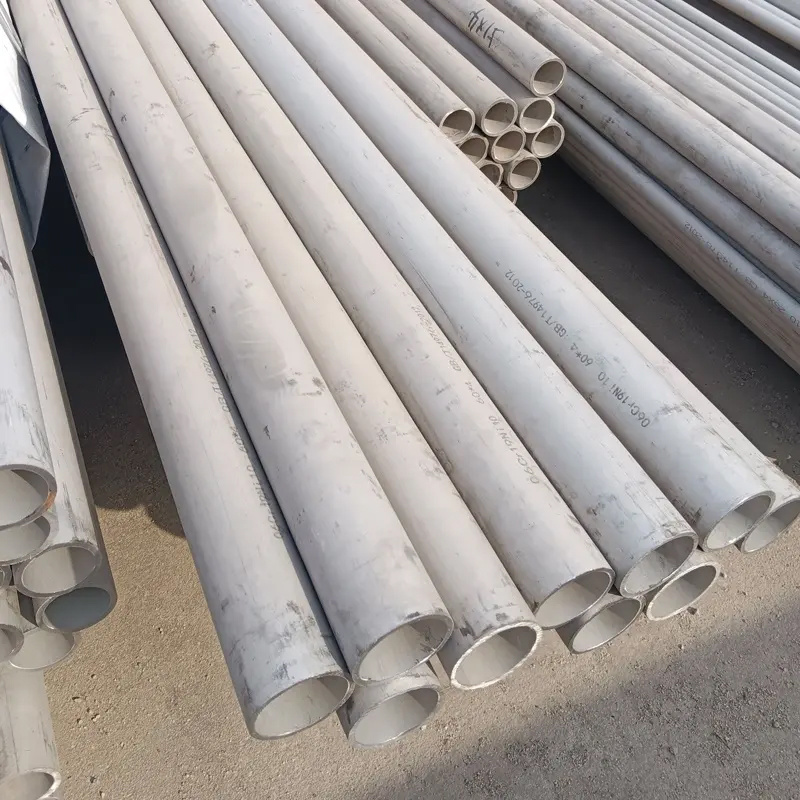 Factory Price 201 304 6K Surface Stainless Steel Round Tube in Stock