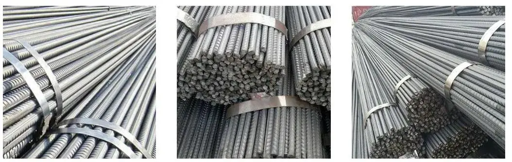 China Top Supplier ASTM Tmt Steel Rebar Price Per Ton 8mm 10mm 12mm16mm HRB400 HRB500 Bars Steel Construction Iron Rods