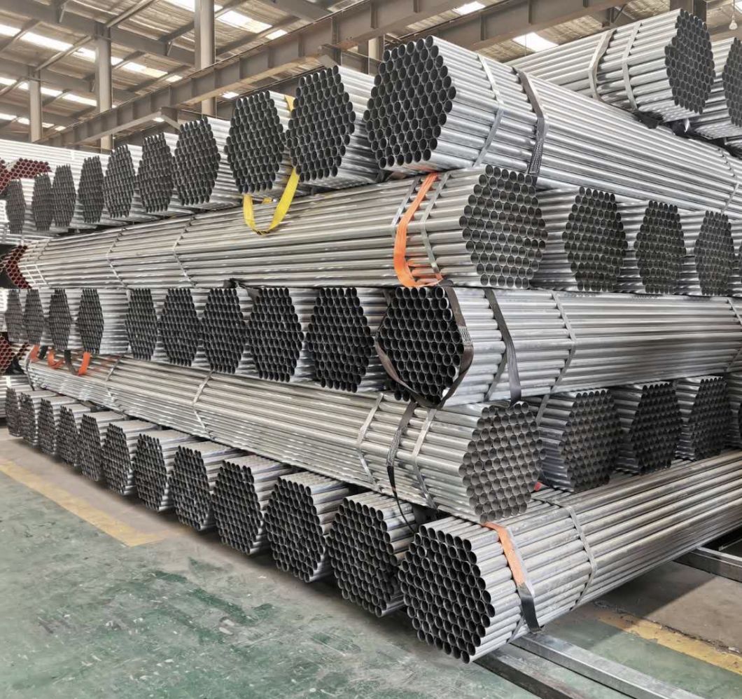 China Factory Q195/Q915L/Q235B Building Material Carbon Pipe Galvanized Round Pipe