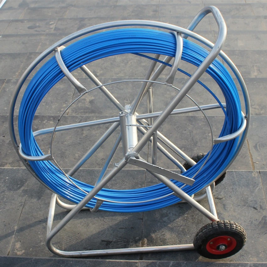 Underground Cable Push Pull Rods Fiberglass Pulling Snake Duct Rods FRP Push Pull Rod Fiberglass Cable Guide Rodder