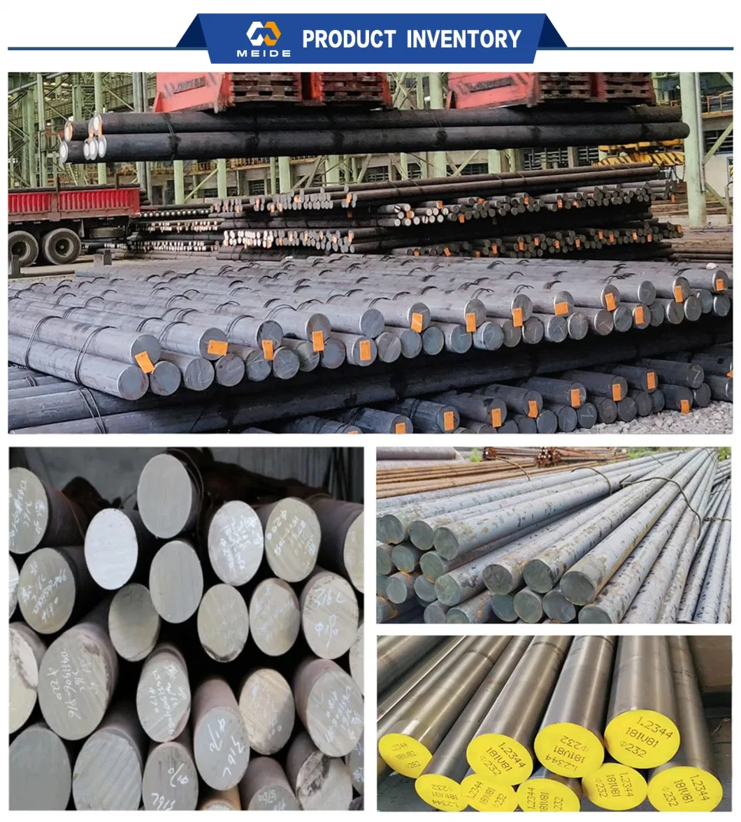 Spring Steel Round Bars Manufacturer 1.7701 52crmov4 50crmnmov A365263 Hardened Alloy Steel Round Bar