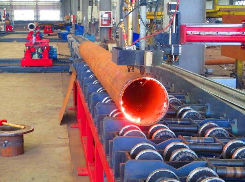 Round Pipe Square Pipe Rectangular Pipe Plasma Cutting Machine for Metal Cutting