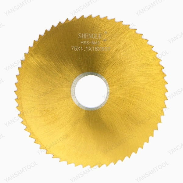 OEM Round Cutting Saw Blade HSS Circular Slitting Saw Blade for Metal Stainless Steel Plate