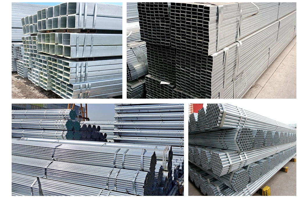 1.5 Inch Fencing Mild Carbon Round Welded Galvanized Steel Pipe / Tube Manufacturer for Greenhouse