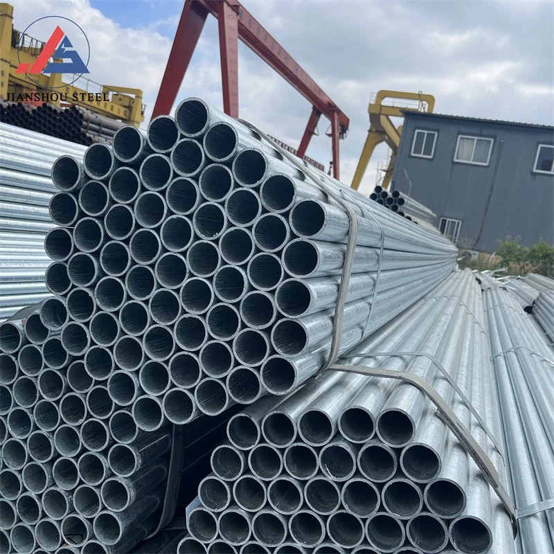 ASTM A53 Sch 40 Grade B 2 Inch Hot DIP Galvanized Steel Round Pipe