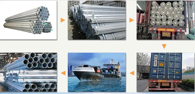 Hot Sale Customized Hot Cold Rolled Structural Mild Seamless Steel Pipe/Welded A53 A106 Pre Square/Round Galvanized Black Steel Pipe for Construction