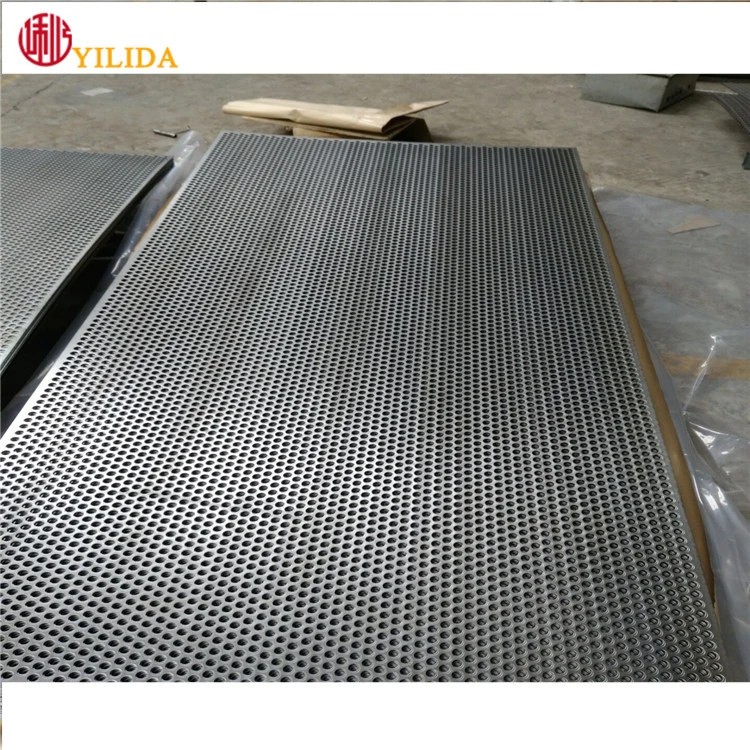 Construction Round Hole Perforated Metal Mesh Plate