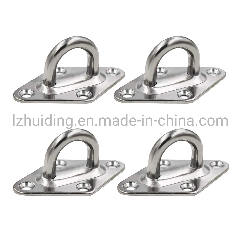 New Product Sail Boats and Yachts Stainless Steel Round Pad Eye Plate