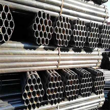 Hot Sale Black Mild Steel Pipe/Round Section 21.3-114mm Carbon Steel Tube