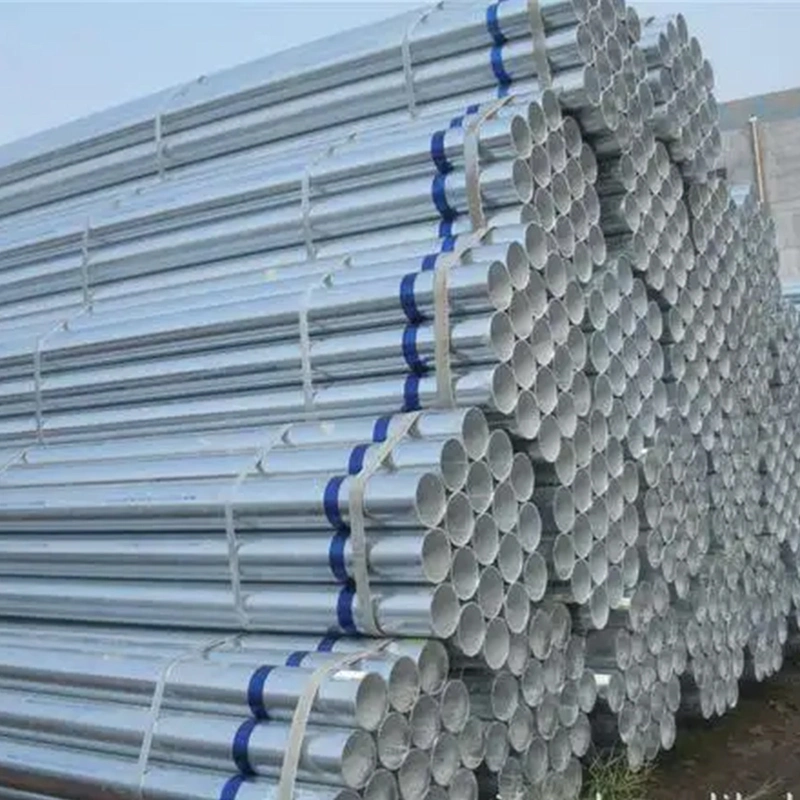 15mm Hot Dipped Gi Round Steel Tubing Pre Galvanized Steel Tube Pipe