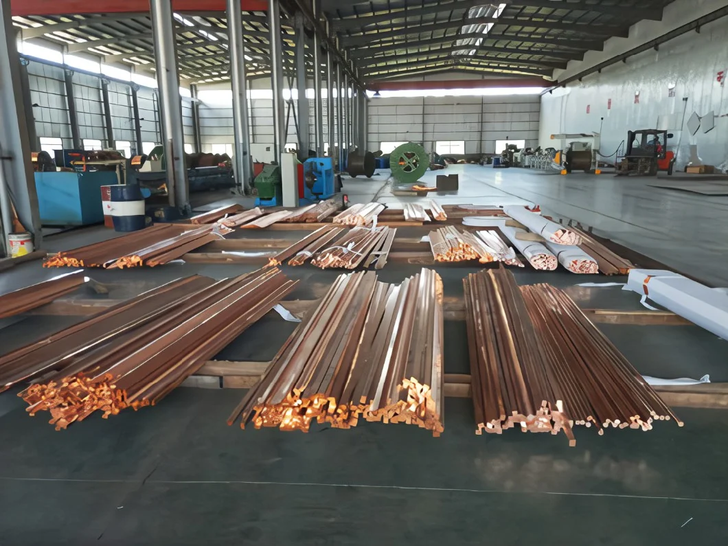 Shandong Wholesale Brass Rod C11000 C1100 Pure Copper Rod Copper Round Rod Copper Round Bar