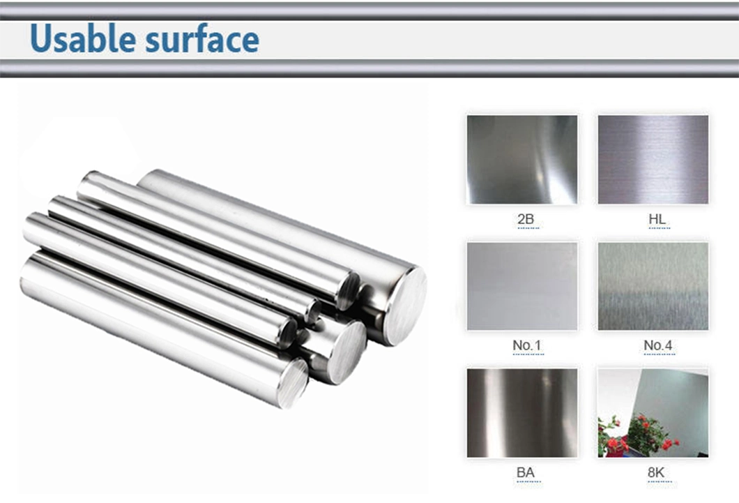 China Seller Hot Sale 201 202 304 310 316L 430 Stainless Steel Round Bar Provider Price