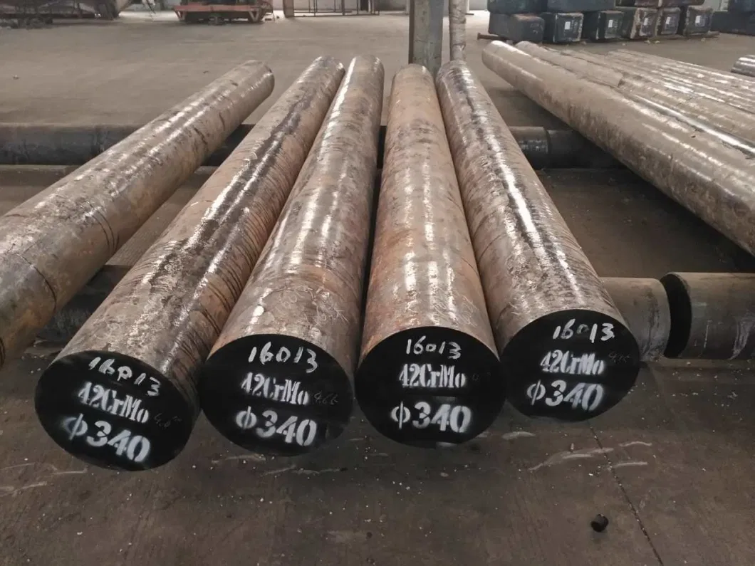 SAE4140 Ck45 S45c C35 Forged Steel Round Bars Forging Steel