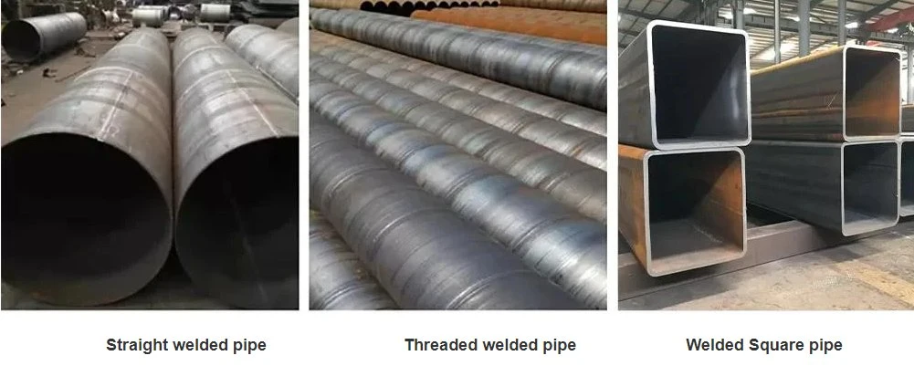 Wholesale Price ASTM 16 Gauge Stainless Steel Welded Pipe 201 Welded Stainless Steel Pipe for Construction