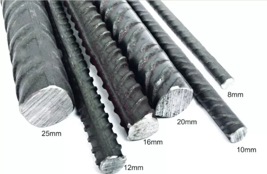 Rebar HRB400 8mm Cement Iron Rod Reinforcing Deformed Rebar Steel Bars Rod