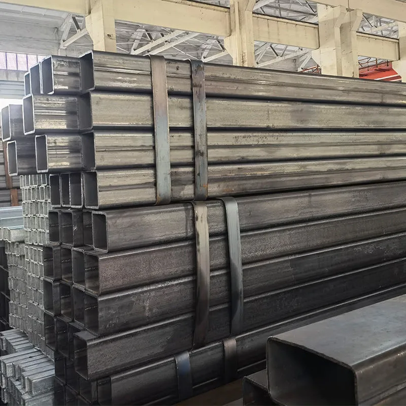 A53 A106 Square Hollow Section Square / Rectangular / Round Black Welded Steel Pipe Steel Tube