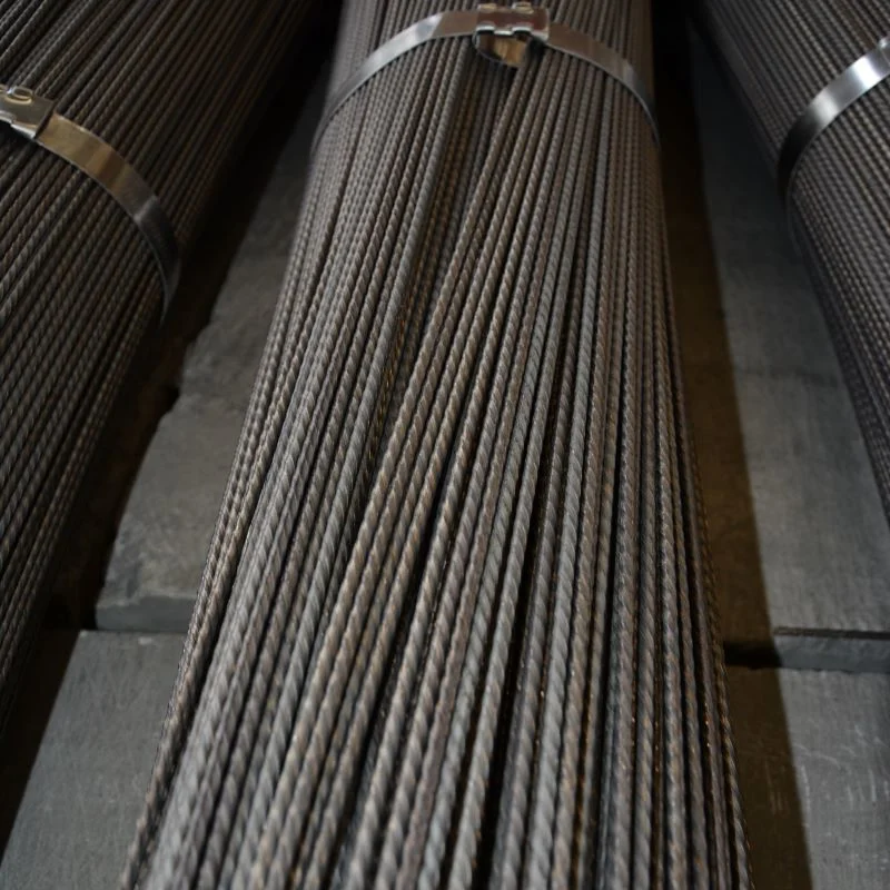 HRB400 Steel Rebar Carbon Deformed Steel Bar Iron Rods for Construction Carbon Fiber Steel Rebar Price Per Ton 6mm/9mm/12mm Deformed Bar