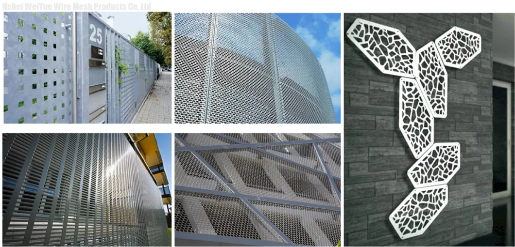 Perforated Metal Sheet for Loudspeaker Box/ Aluminum Hole Punching Sheet Price/ 1mm Hole Galvanized Round Perforated Mesh