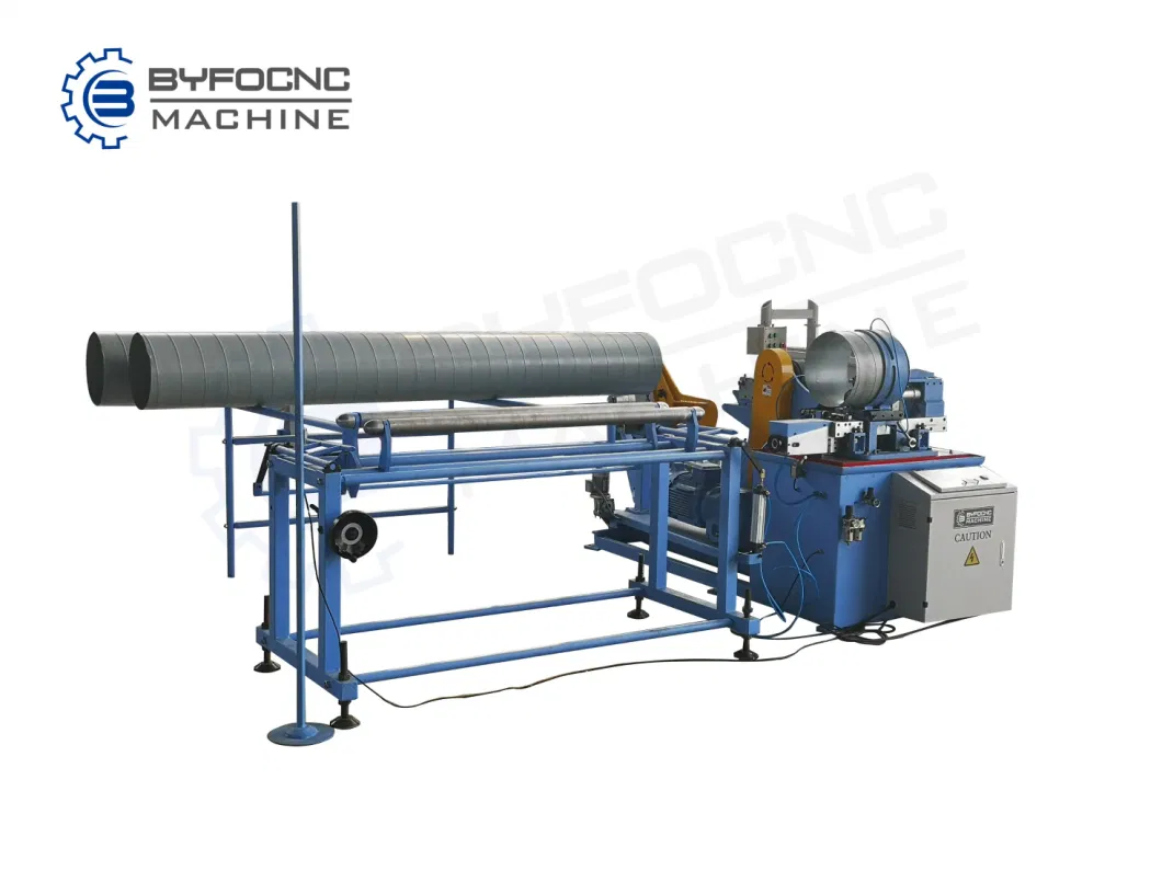 Byfo Galvanized Sheet Metal HVAC Spiral Round Duct Pipe Forming Machine/Spiral Tube Former