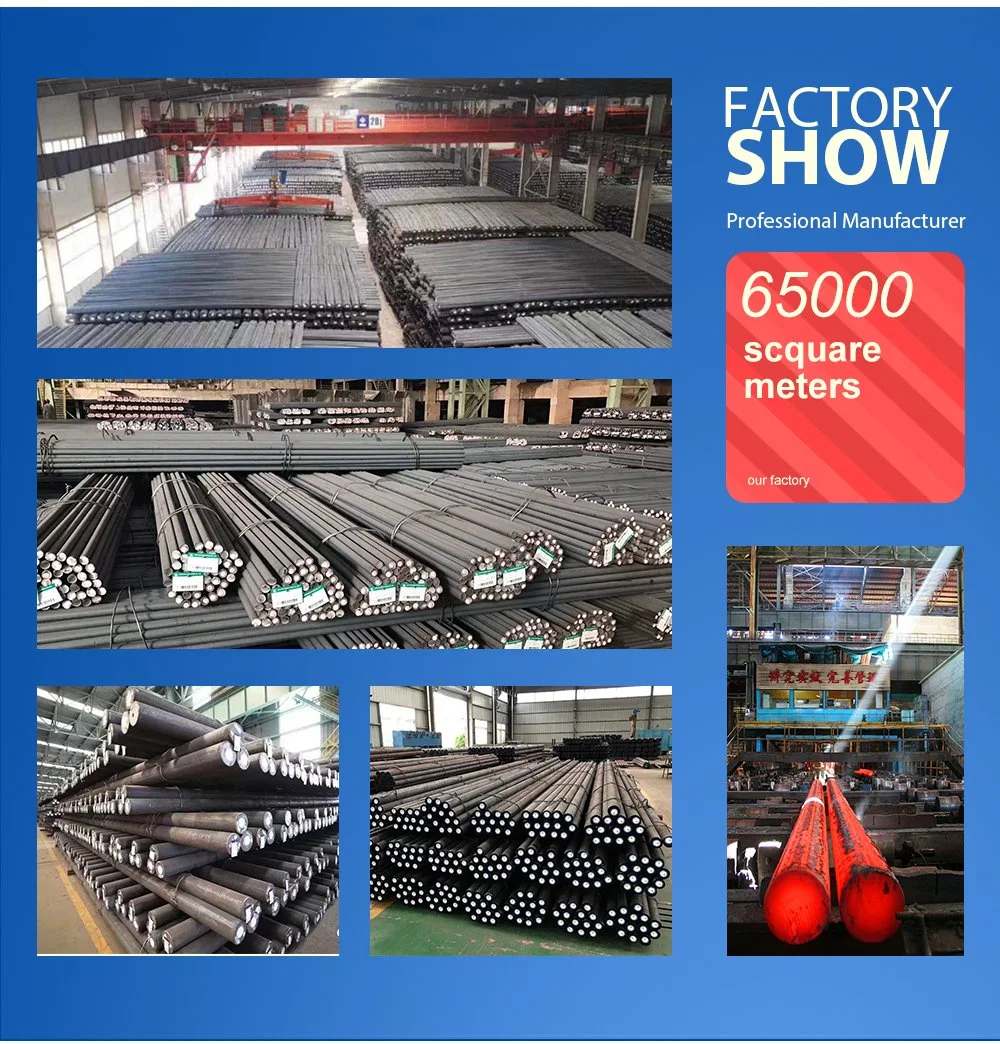 China SAE 1020 S20c Ss440 A36 Q235 Q345 1045 S45c 4140 En19 Scm440 40cr B7 42CrMo4 1215 1144 Cold Finished Cold Drawn Bright Steel Round Bar Carbon Steel Bar