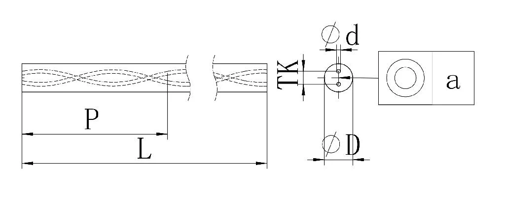 Reducing Cutting Resistance Tungsten Carbide Round Bar 40 Degrees Standard Double Spiral Holes