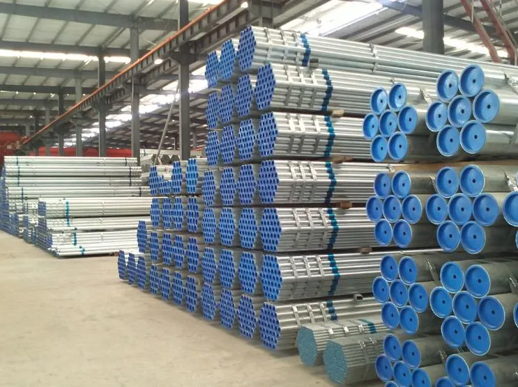 Construction Hot DIP Galvanized Round Steel Pipe / Gi Pipe Pre Galvanized Steel Pipe Galvanized Tube