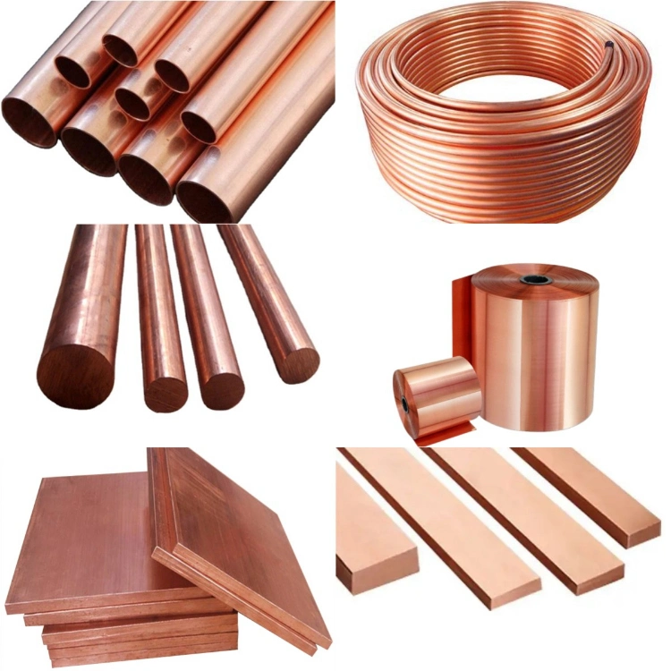 Factory Price Brass Rod Copper Grounding Bar Price Per Kg