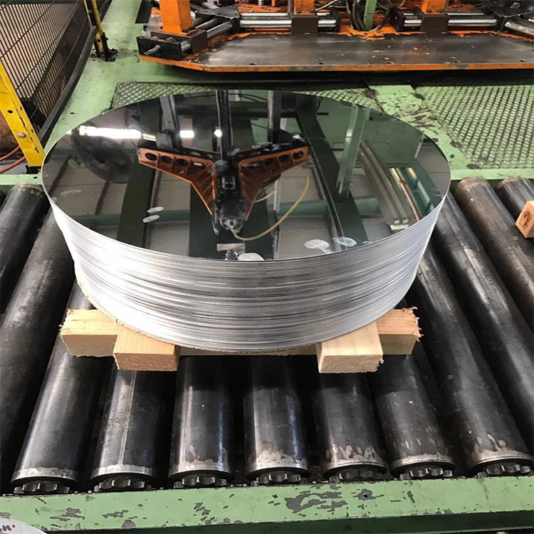 Ba 2b Polished Finished SUS444 Stainless Steel Round Plate Circle