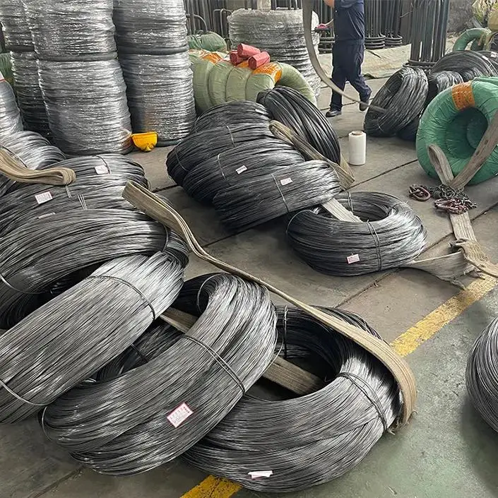 Q195 SAE1006 SAE1008 SAE1010 4mm 6.5mm Iron Rod Carbon Steel Wire Rod