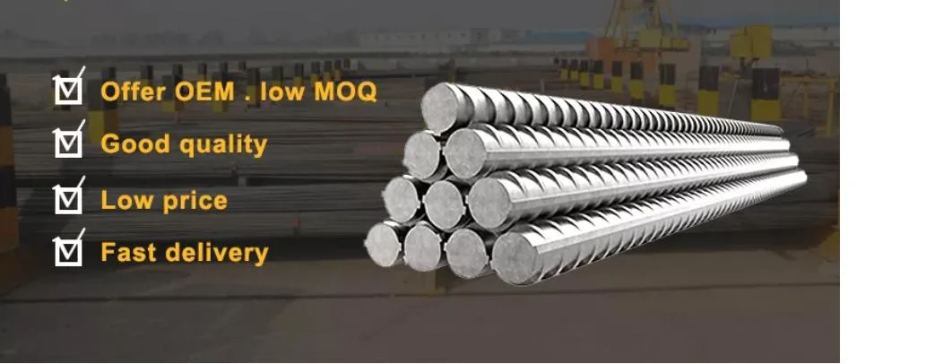 Rebar HRB400 8mm Cement Iron Rod Reinforcing Deformed Rebar Steel Bars Rod